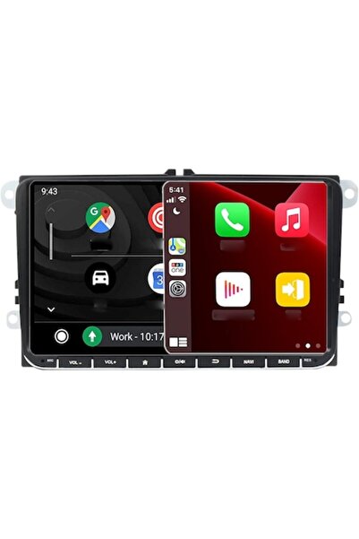 ArisNavi Android Car Navigation, CarPlay, 8GB RAM, 128GB, 9" Display, 8-Core