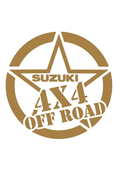 Oracal Sticker Stea Suzuki 4x4 off road, 30cm, cupru