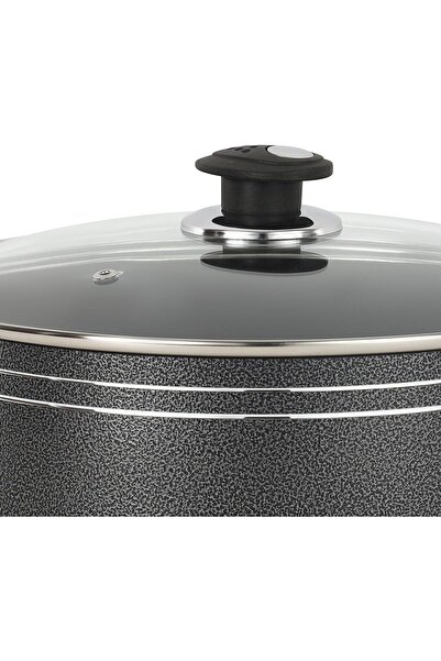 ROYALFORD Non-Stick Casserole with Glass Lid, 32 cm