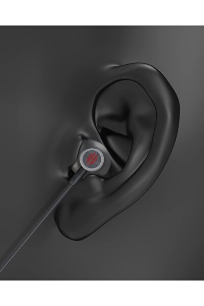 REDMAGIC 3.5mm Gaming Earphones, In-Ear Wired Headphones with Inline Controls, Silver
