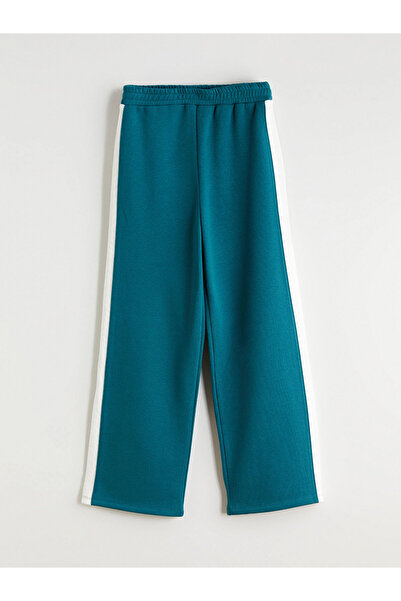 LC Waikiki Lcw Kids Petrol Elastic Waistband Girls' Tracksuit Bottoms