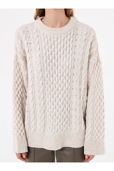 Benin Knitwear Sweater - Cream -