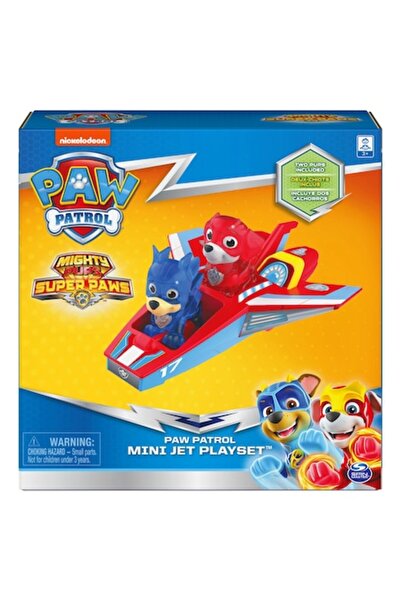 PAW PATROL Комплект за игра - Самолет с фигурки на Чейс и Маршал