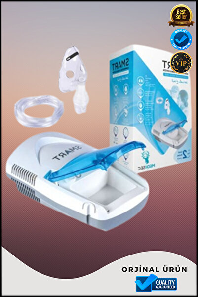 Overbazaar Kompresörlü Nebulizatör | Ev Tipi Solunum Cihazı – Sessiz, Güçlü v...