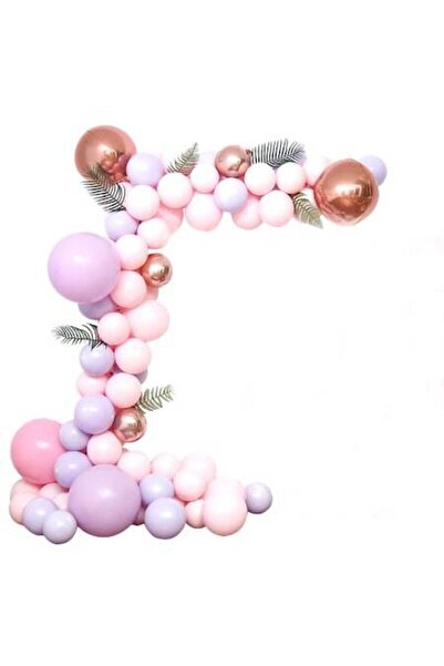 OEM Arcade Balloon Decoration Kit, used for parties, weddings, 116 pieces,pink purple