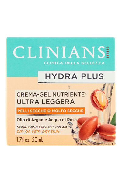 Clinians Crema Hydra Plus Nutriente P/Secche Argan 50ml