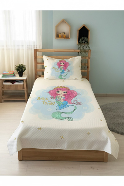 milroma Mermaid Magical Children's Pique Set