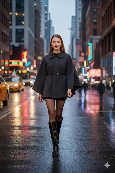 beeke Anthracite New Oversized New Season Comfortable Modern Stylish Combination-2