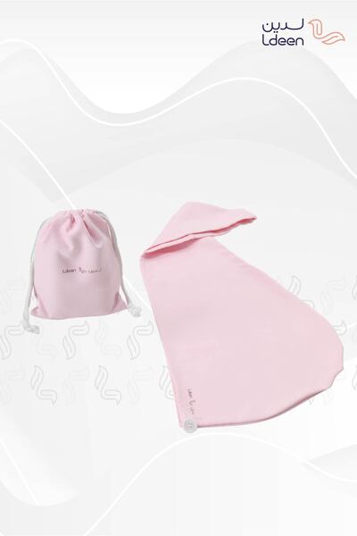 ldeen Luxury Hair Towel with a modern design for quick drying and protection from tangles and breakage