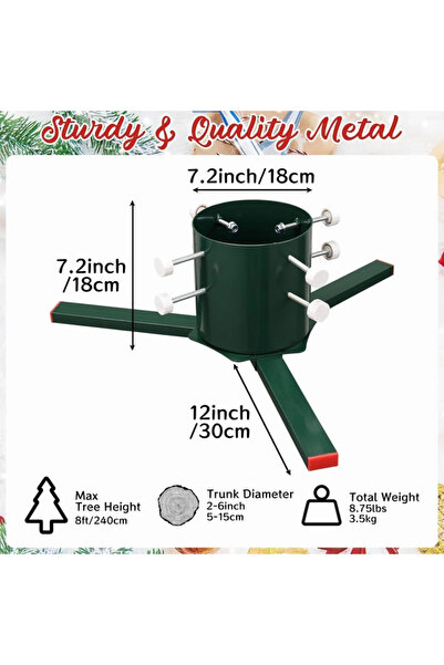 OEM Metal stand for winter holiday tree, height 1.2-2.4m
