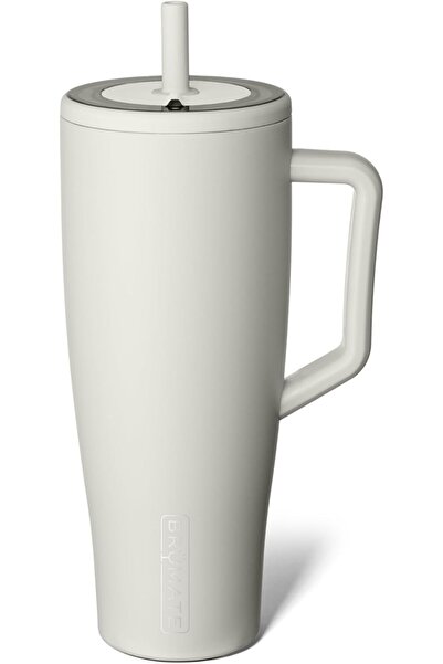 BrüMate كوب معزول من إيرا بمقبض وقشة - مقاوم للتسرب بنسبة 100%، مصنوع من الفو...