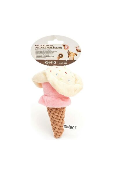 Gloria Jucărie de pluș pentru câini Gloicecream Înghețată