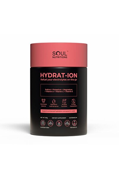 SOUL NUTRITIONS HYDRAT-ION Electrolyte Powder | Hydration & Energy Support | ...