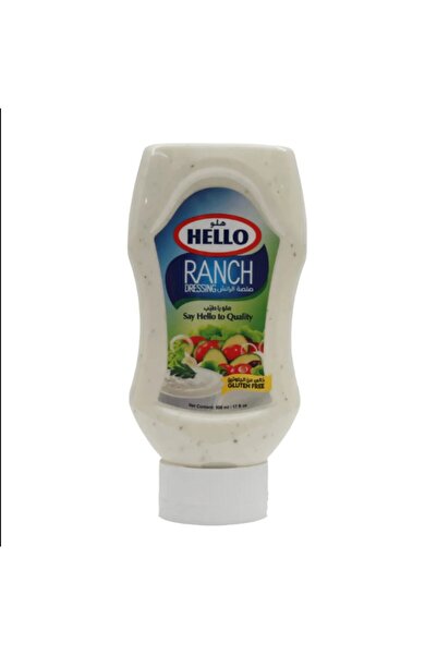 Hello صلصة رانش - صلصة سلطة كريمية، 500 مل