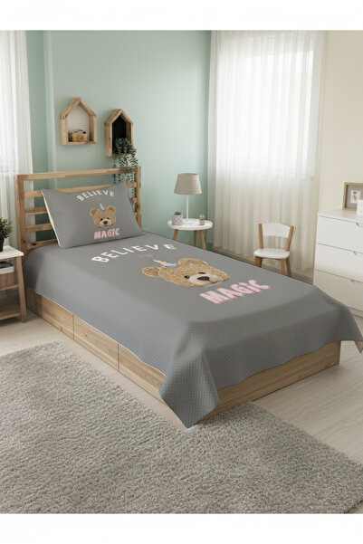 milroma Children's Pique with Cute Teddy Bear Design