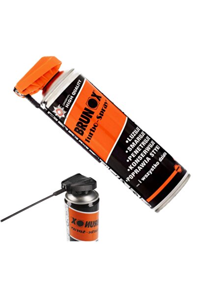 Other Spray Brunox Turbo 500ml pentru întreținerea bicicletelor, cu cap dublu universal