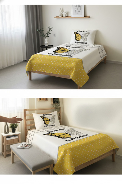 milroma Nazik Kelebek Children's Pique Set