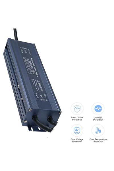 PARL محول طاقة و مزود طاقة بتبديل (Switch Power Supply) من نوع "parl" بقوة 200 واط خارجي ب12 فولت