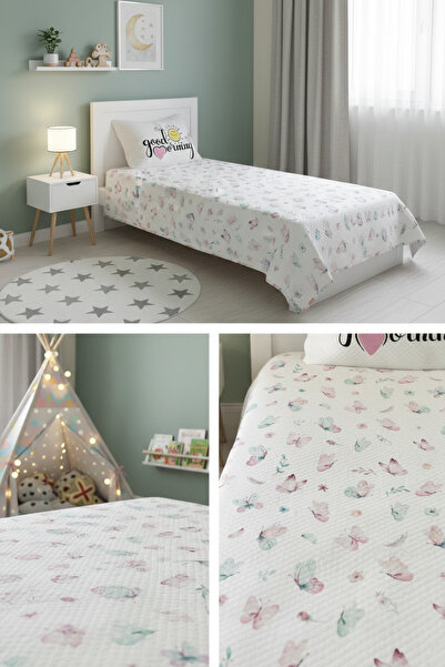 milroma Butterfly Patterned Children's Pique Set