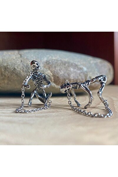 Viking Zincirli İskelet Tasarım S+ Kalite 316L Paslanmaz&Kararmaz Çelik Hızma