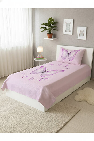 milroma Purple Butterfly Children's Pique Set