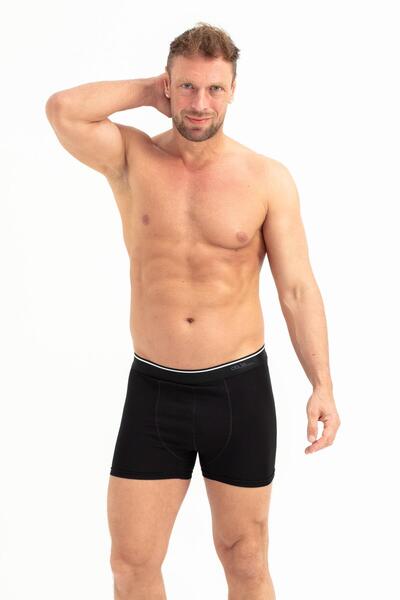OBJE Erkek Siyah XMAX Strech Boxer