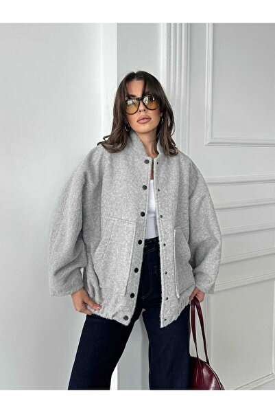 mydukkan.co Kırçıllı Kaşe Mont