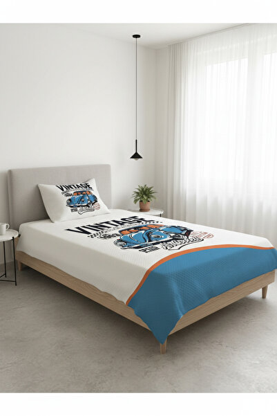 milroma Vintage Car Patterned Children's Pique Set