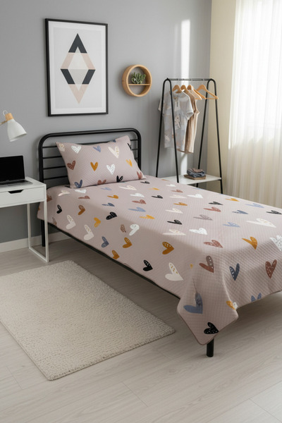 milroma Colorful Heart Children's Pique