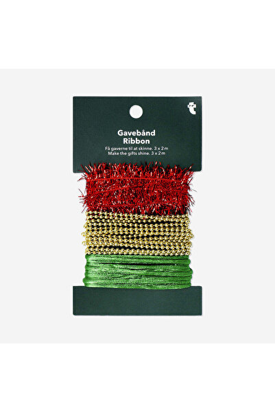 Flying Tiger Copenhagen 3'lü Farklı Dokuda Kurdele