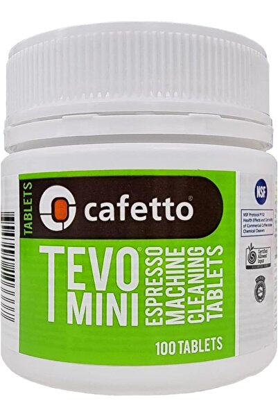 Cafetto Tevo Mini Espresso Machine Cleaning Tablets - 100 Tablets
