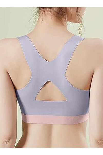 Margoun Seamless Sports Bra Women Push Up Wireless Removable Pad MGB-05