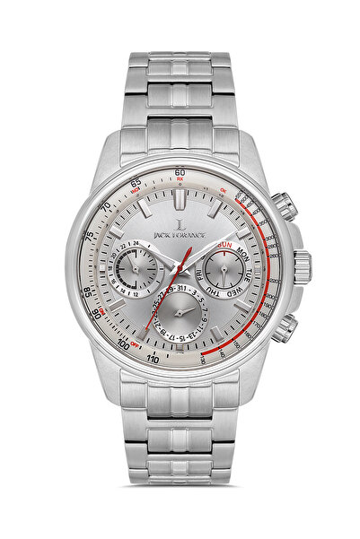 JACK LORANCE Jckjls11911M.03 Grey & Silver Steel Men's Wristwatch