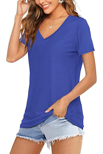 OEM Women's summer T-shirt, blue S