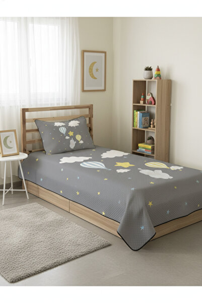 milroma Cute Elephant and Balloons Children's Pique Set