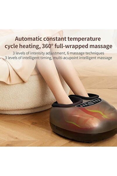 Sumkyle جهاز تدليك القدمين الكهربائي مع تقنية شياتسو الحرارية لتدليك القدمين ...