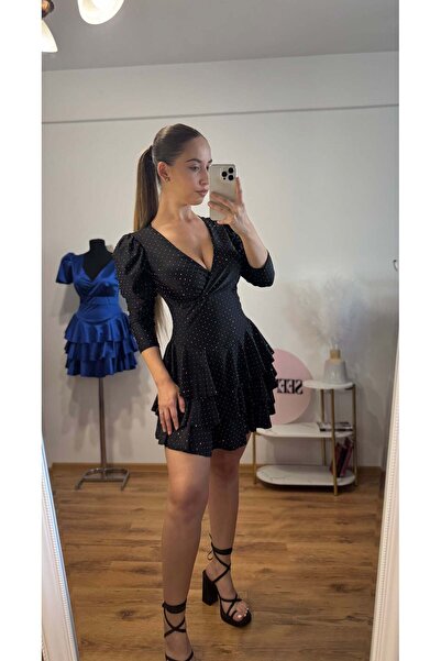 SEENERS.RO METALLIC DOLL DRESS