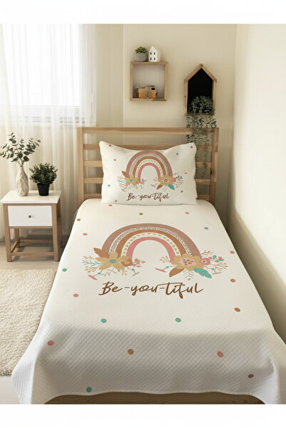 milroma Colorful Children's Pique Set - Be-You-Tiful with Natural Design