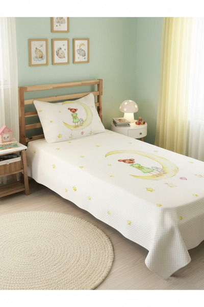 milroma Moon and Star Fairy Tale Pique