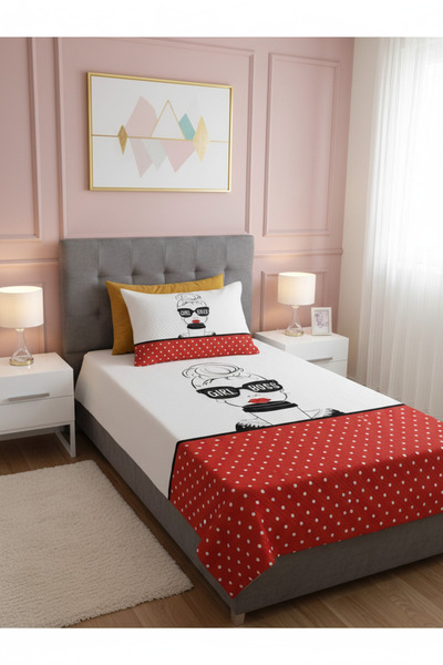 milroma Girl Power Children's Pique Set