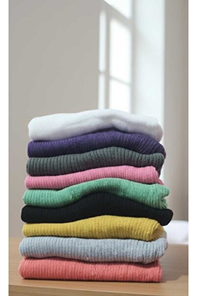 Tradinyom Women's High Neck Soft Knitwear Body Sweater