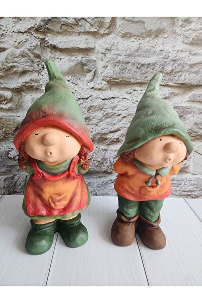 Şeydanın koleksiyonu BAHÇE CÜCESİ, İKİLİ OBJE 44CM