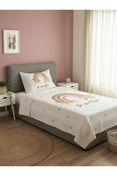 milroma Colorful Children's Pique Set - Be-You-Tiful with Natural Design
