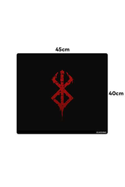 GlassPad Cam Mouse Pad - Berserk: Brand of Sacrifice (4) - Premium Temperli C...