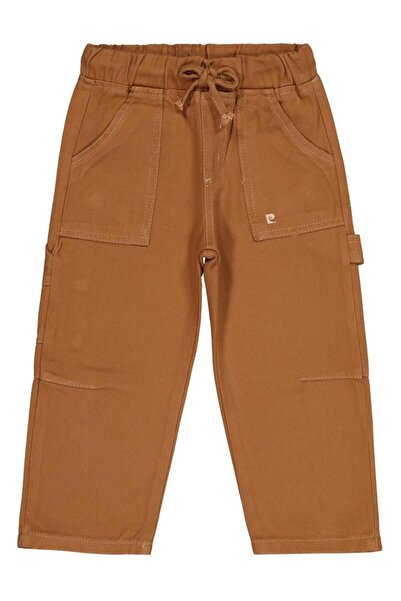Pierre Cardin Embroidered 2-5 Year Old Pants - Brown 4-5 Years Old