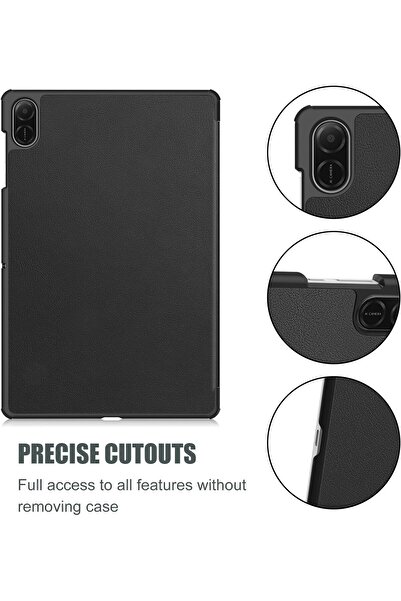 PROCASE Smart Case for HONOR Pad X8a 11-inch - Slim Hard Shell Stand Case (Black)
