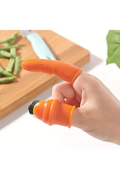 G Glixicom Gardening Blade Thimble - Men - with 5 Silicone Index Finger Protectors 30 mm