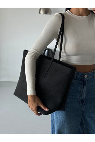 ALTUDA Geantă de umăr pentru femei, cu fermoar, cu mâner dublu, Sable