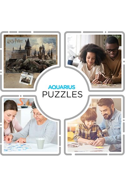 Aquarius Harry Potter Hogwarts Castle Jigsaw Puzzle (3000 pcs) 32×45 in