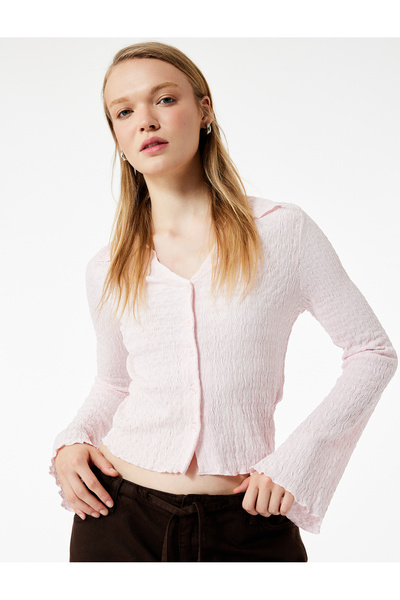 Koton Pink Women's Long Sleeve T-Shirt